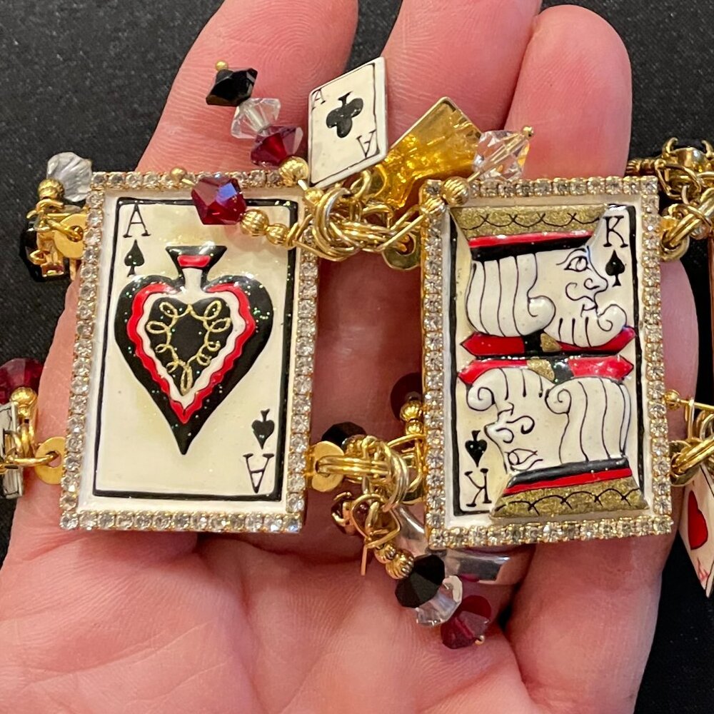 Playing Cards (Casino Collection) Bracelet, by Lunch at the Ritz